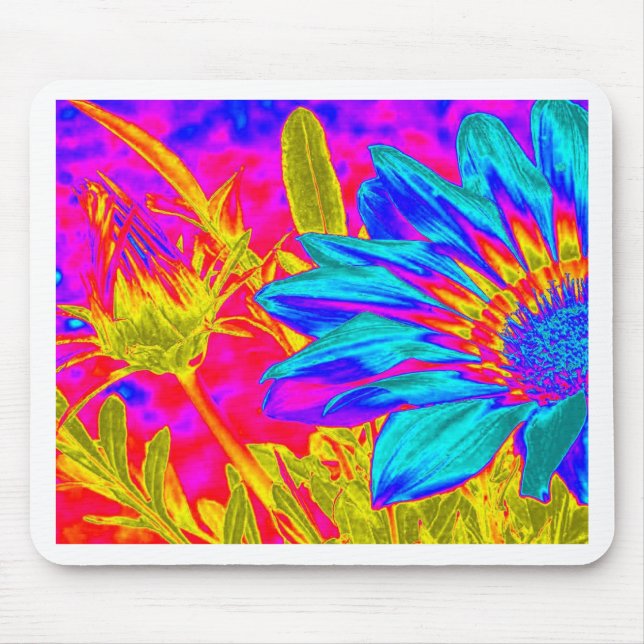 Tapis De Souris Fleur (Devant)