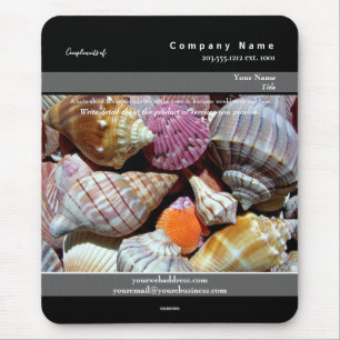 Tapis De Souris Fleur Blanche Mousepad promotionnelle. Thème - HAM