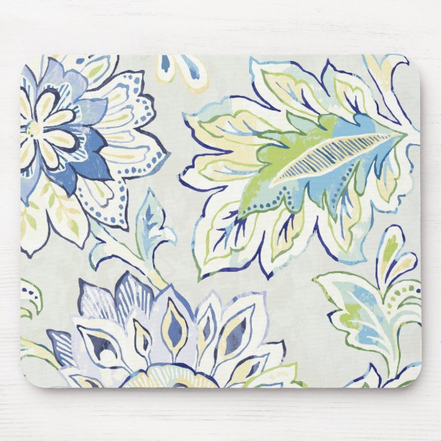 Tapis De Souris Fleur bleue de Bohème (Devant)