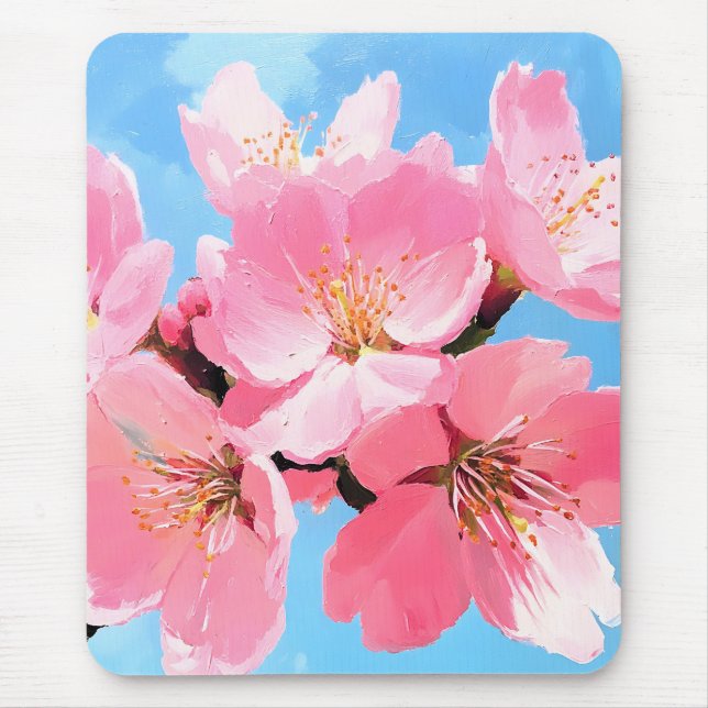 Tapis De Souris Fleur de cerisier (Devant)