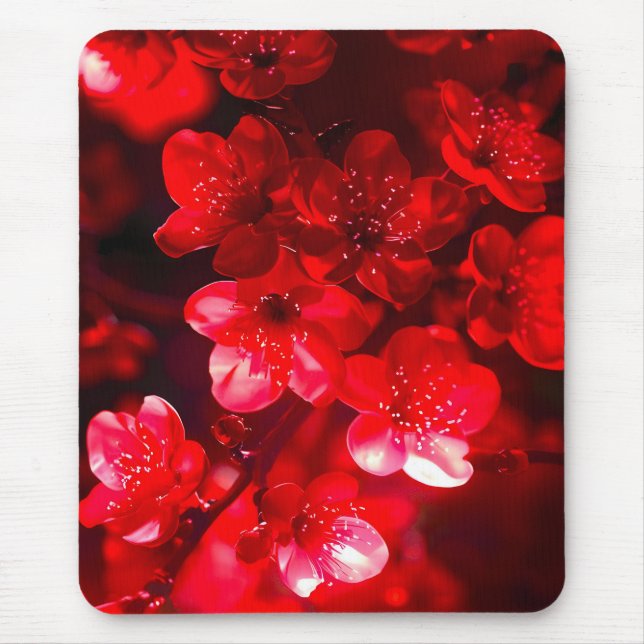 Tapis De Souris Fleur de cerisier Twilight (Devant)