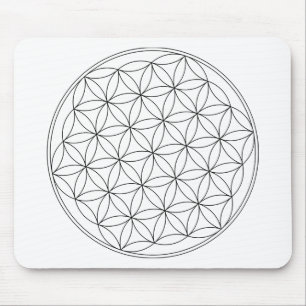Tapis De Souris Fleur de la vie