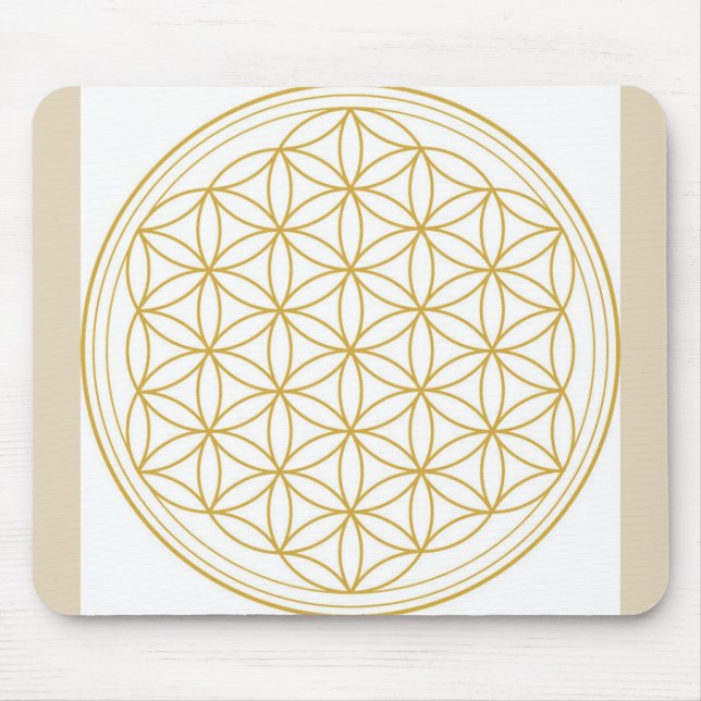 Tapis De Souris Fleur De La Vie Souris (Devant)