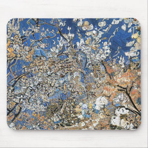 TAPIS DE SOURIS FLEUR DE L'ARBRE