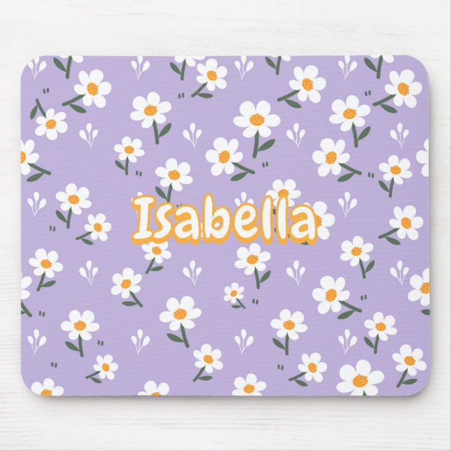 Tapis de souris fleur de lavande mignon pour le pr (Devant)