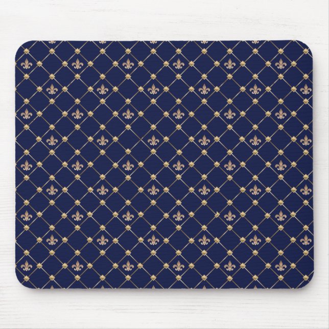 Tapis De Souris Fleur de Lis (Devant)