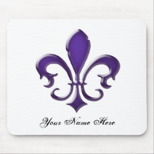 Tapis De Souris Fleur de Lis-1