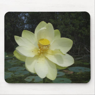 Tapis De Souris Fleur de Lotus jaune