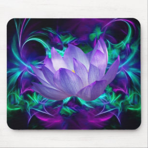 Tapis De Souris Fleur de lotus pourpre et sa signification