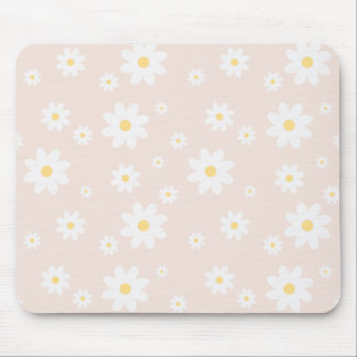 Tapis De Souris Fleur de marguerite blanche classique