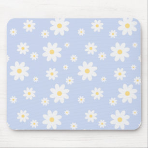 Tapis De Souris Fleur de marguerite blanche classique