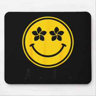 Tapis De Souris fleur de plumeria sourire aloha hawaii plage été