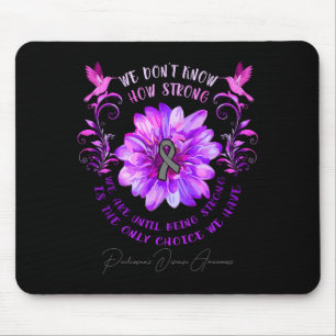 Tapis De Souris Fleur de sensibilisation à la maladie de Parkinson