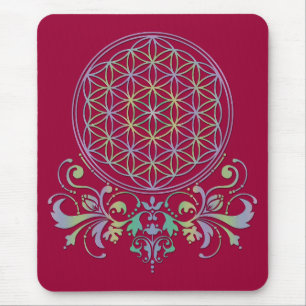 Tapis De Souris Fleur de vie / Blume des Lebens - Ornements II