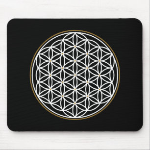 TAPIS DE SOURIS FLEUR DE VIE SYMBOLE MYSTIQUE
