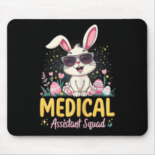Tapis De Souris Fleur d'oreille de lapin Médicale rétro