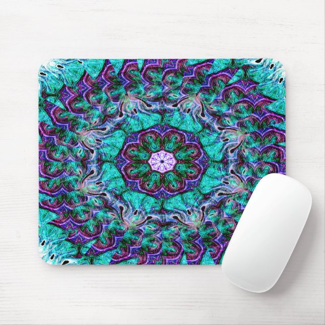 Tapis De Souris Fleur du paysage marin...... (Avec souris)