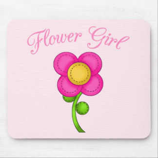 Tapis De Souris Fleur fille