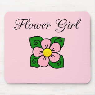Tapis De Souris Fleur fille