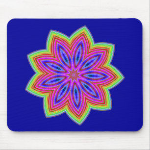 Tapis De Souris Fleur Funky Star