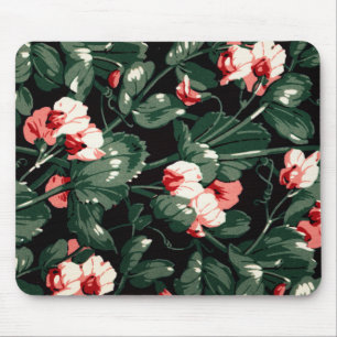 Tapis De Souris Fleur gothique Motif Fleur esthétique transparente