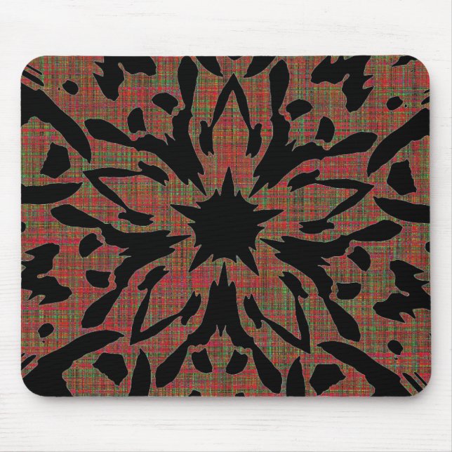 Tapis De Souris Fleur graphique (Devant)