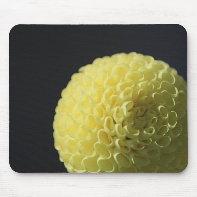 Tapis De Souris Fleur jaune (Devant)