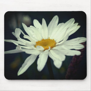 Tapis De Souris Fleur marguerite blanche