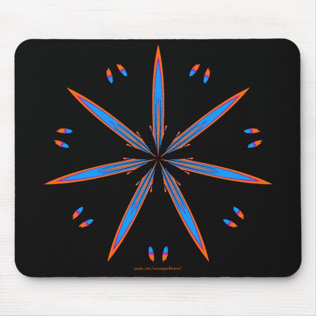 Tapis De Souris Fleur merveilleuse 5 Mousepad (Devant)