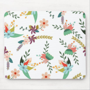 Tapis De Souris fleur motif à fond floral