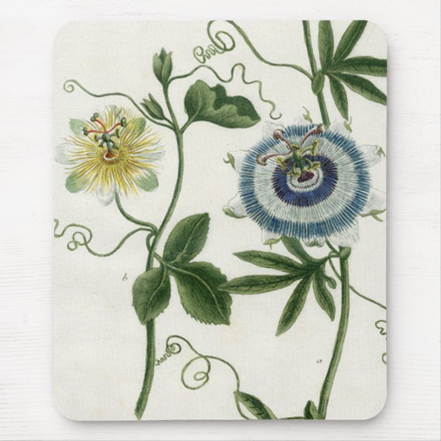 Tapis De Souris Fleur Mousepad de passion (Devant)