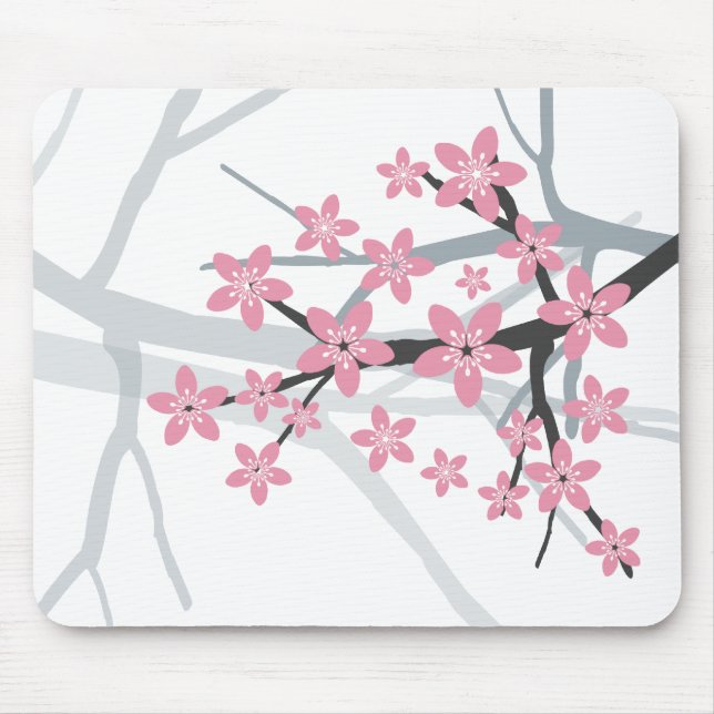 Tapis De Souris Fleur Mousepad de Sakura (Devant)