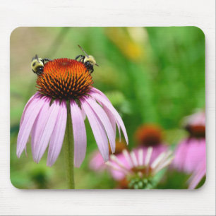 Tapis De Souris Fleur pourpre de cône