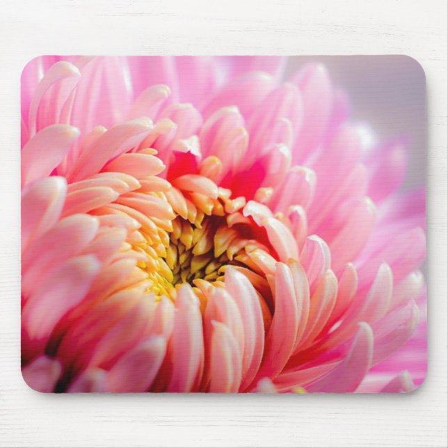 Tapis De Souris Fleur rose (Devant)