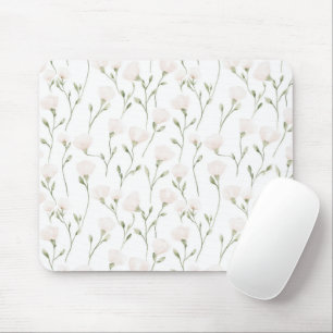 Tapis De Souris Fleur rose blush