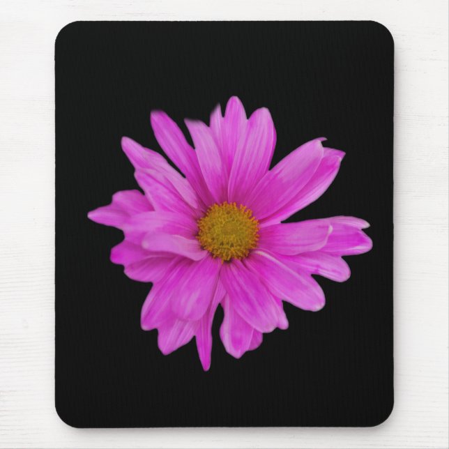 Tapis De Souris Fleur rose de marguerite de Gerbera (Devant)