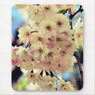 Tapis De Souris Fleur rose de printemps