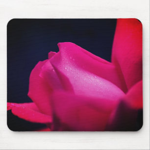 Tapis De Souris Fleur rouge Rosebud
