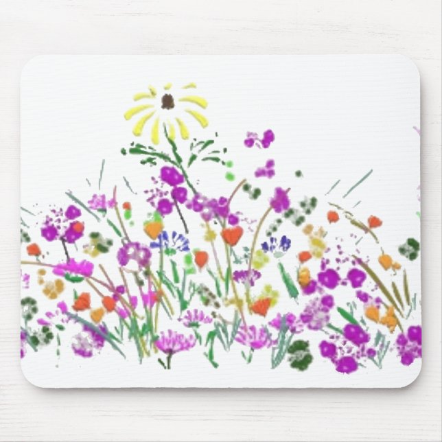 Tapis De Souris Fleur sauvage (Devant)