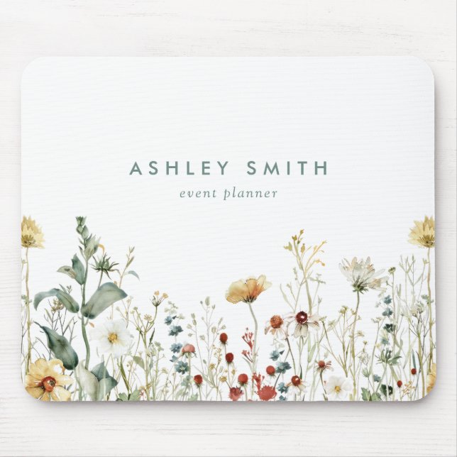Tapis De Souris Fleur sauvage d'été (Devant)