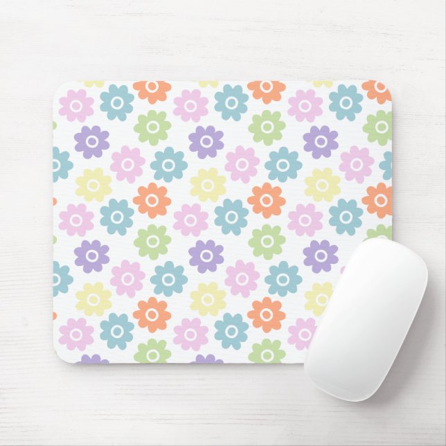 Tapis De Souris Fleur sauvage du printemps (Avec souris)