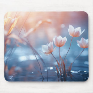 Tapis De Souris Fleur sauvage Eau Nature Sérénissime Tranquille