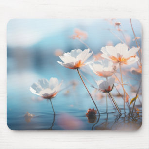Tapis De Souris Fleur sauvage Eau Nature Sérénissime Tranquille