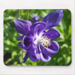 Tapis De Souris fleur violette brillante
