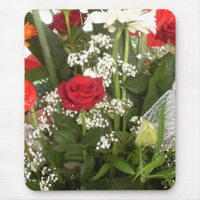 Tapis de souris Fleurs (Devant)