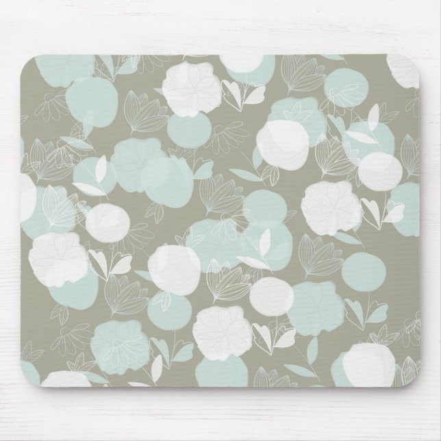 Tapis De Souris Fleurs (Devant)