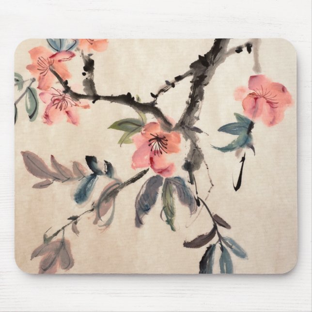 Tapis De Souris Fleurs (Devant)