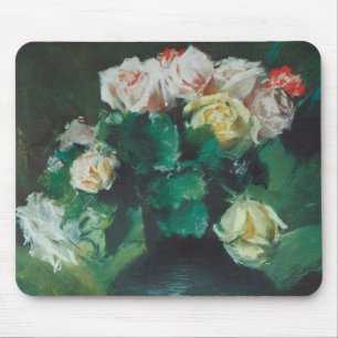 Tapis De Souris Fleurs (alias Roses) de William Merritt Chase