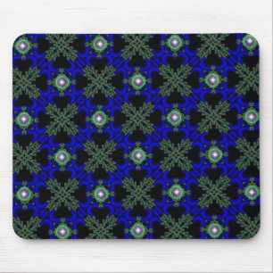 Tapis De Souris Fleurs Artdeco dans le style rétro