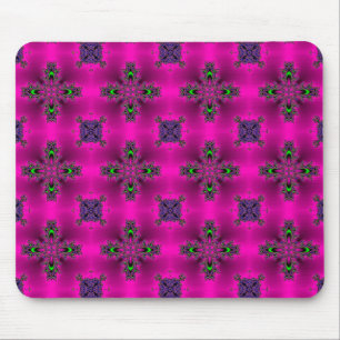 Tapis De Souris Fleurs Artdeco dans le style rétro